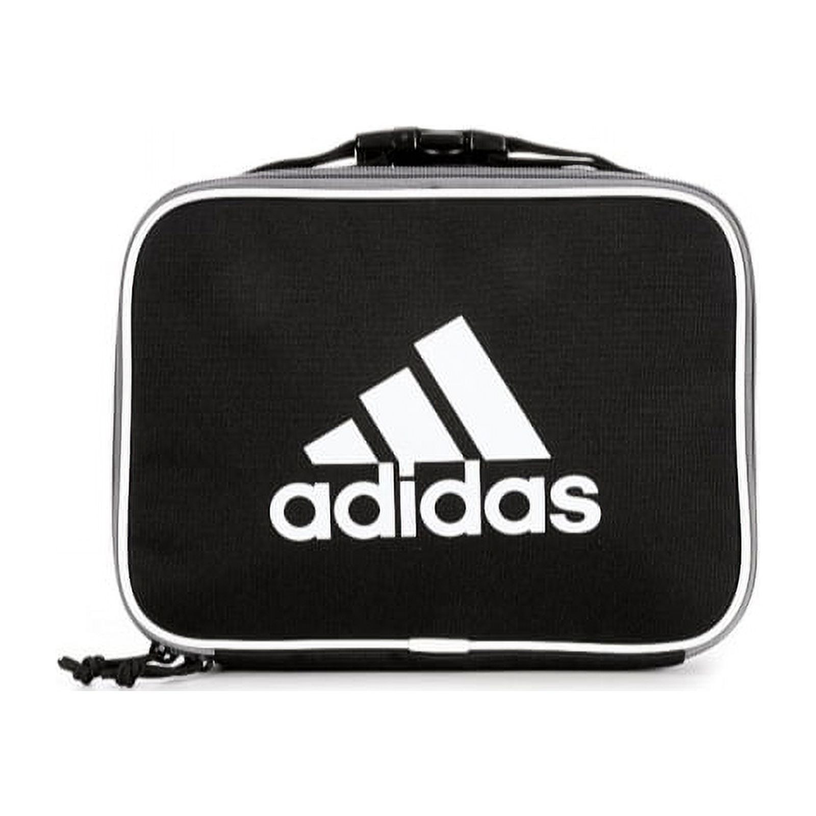 adidas Foundation Lunch Bag, Black/White, One Size - image 1 of 5