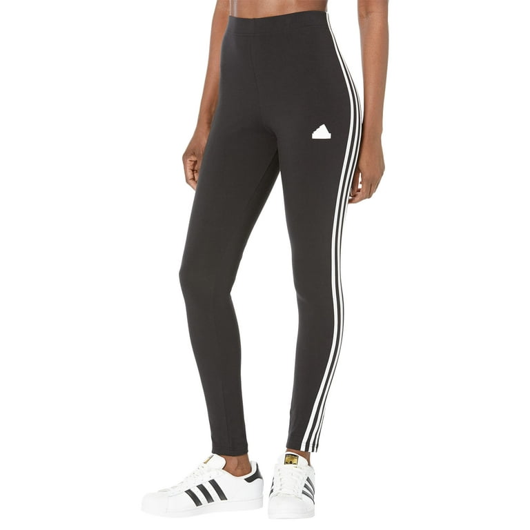 adidas Future Icon 3 Stripes Leggings Womens Black 2XS Regular