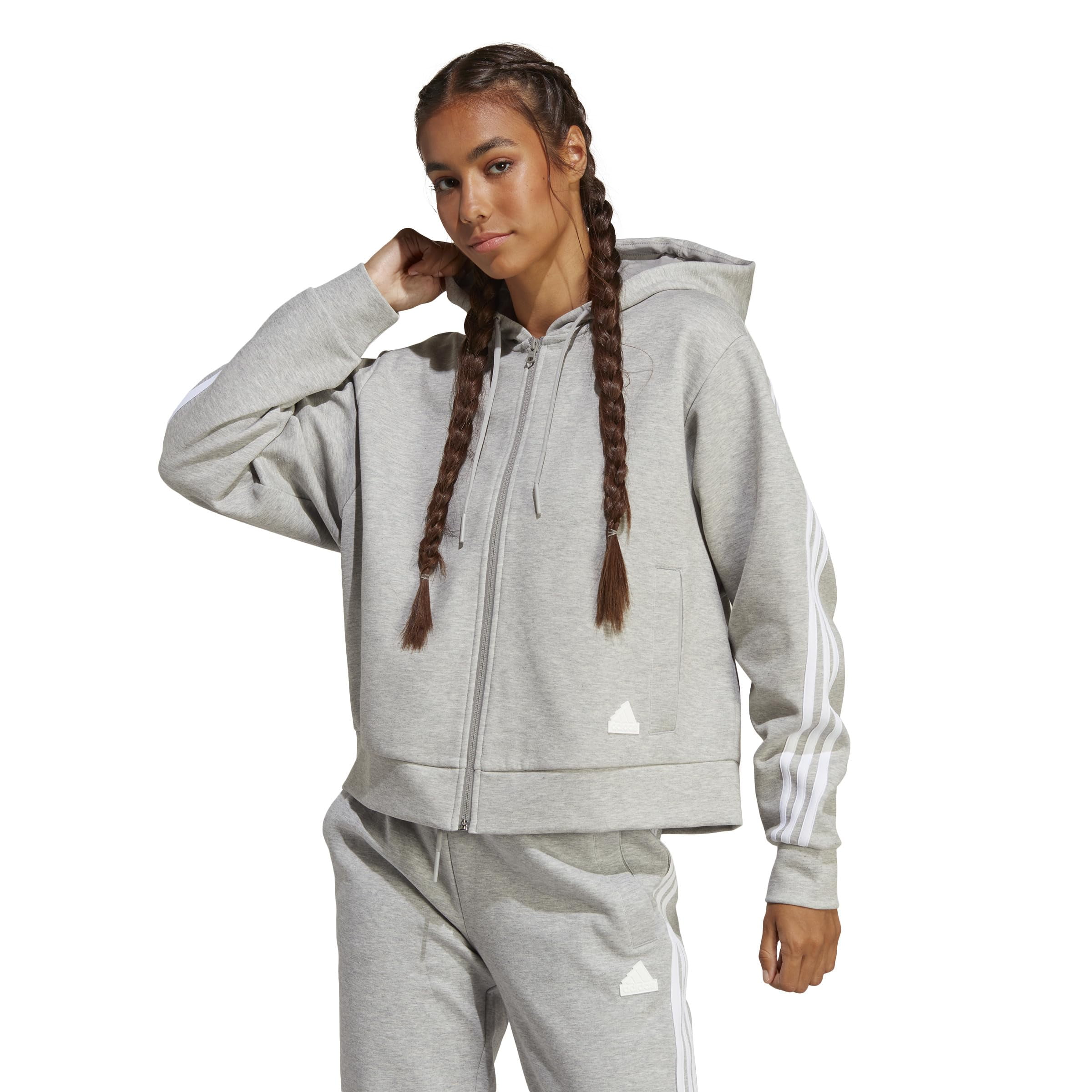 【ADIDAS】Y-3 Reflective sweatshirt ★正規品★ adidas Future Icons 3-Stripes Full Zip Hoodie (Womens