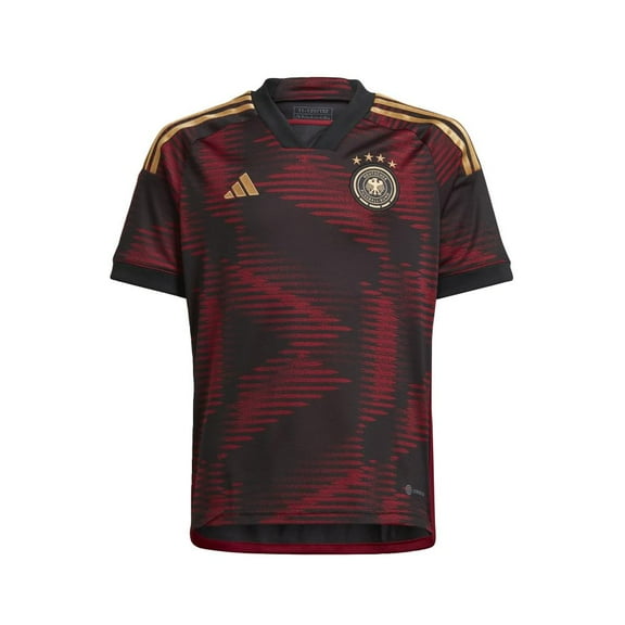 adidas Germany 22 Away Jersey Kids', Black, Size XL