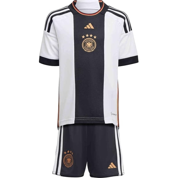 adidas Germany Home Mini Kit Set World Cup 2022 (as1, alpha, xx_s, XX Small)