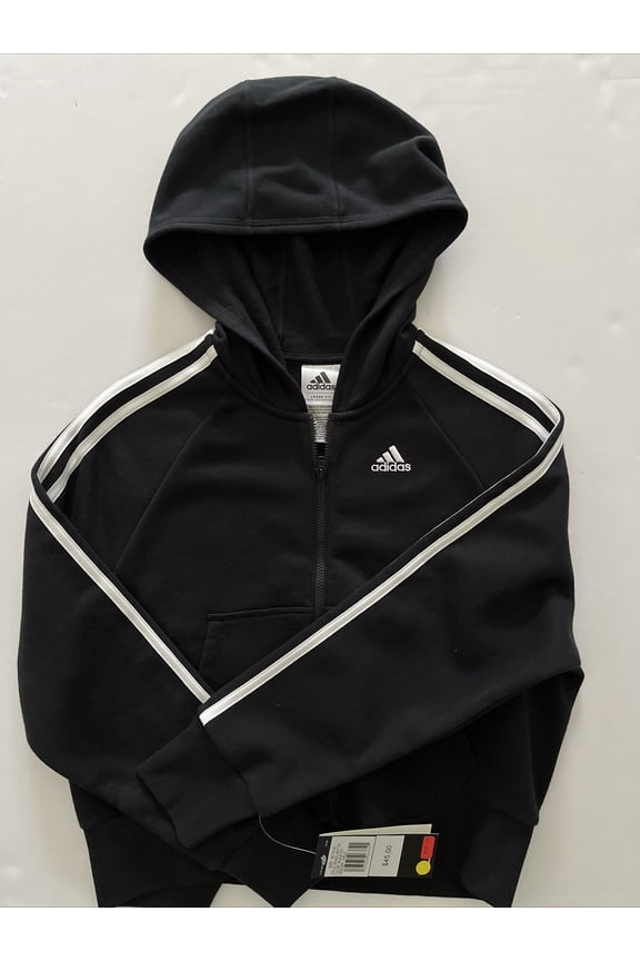 Girls Black Hoodie Size XL (16) Brand New