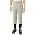 thumbnail image 1 of adidas Girl's Destiny Softball Pants Grey Baseball, Medium, 1 of 2