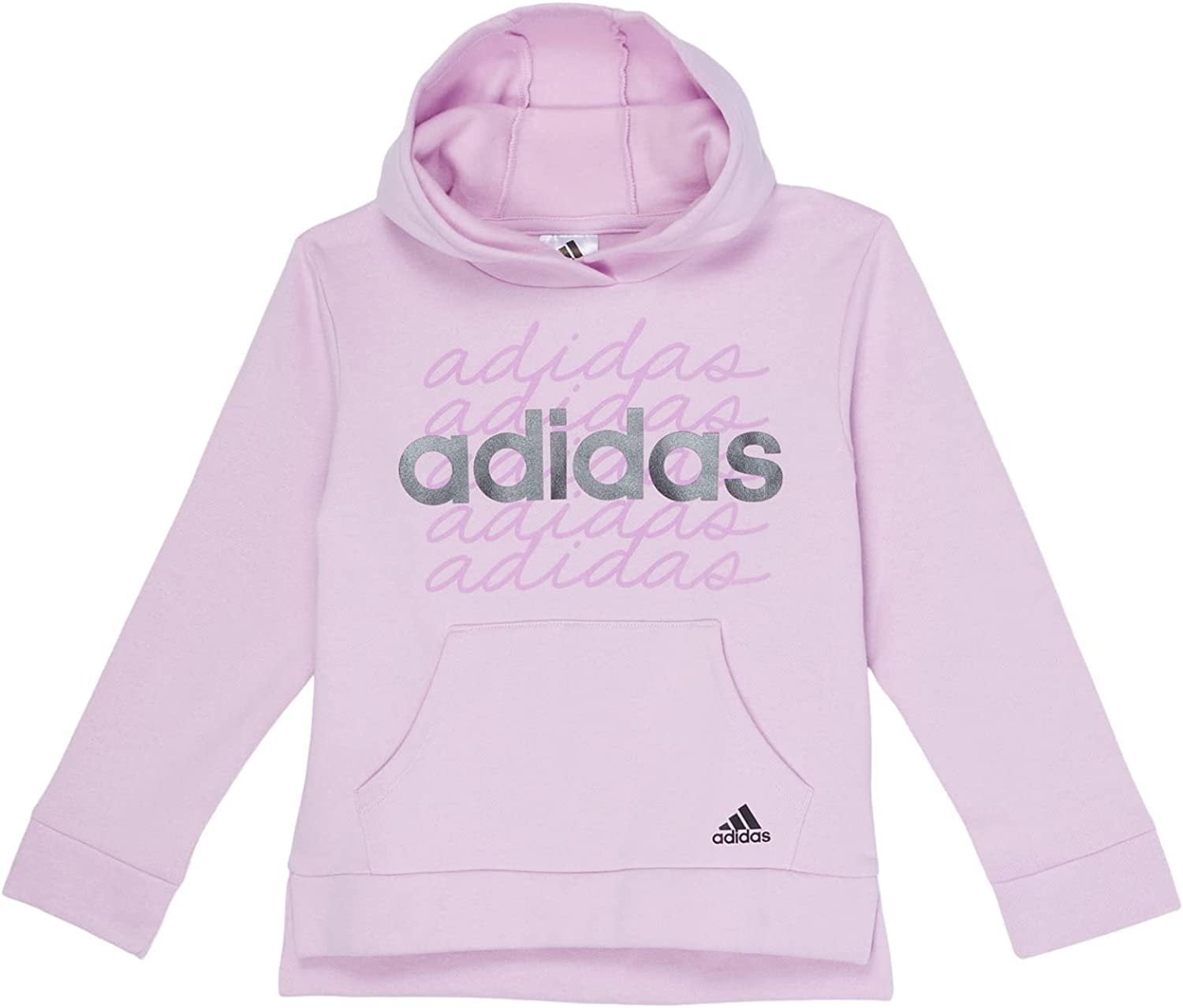 Adidas trefoil hoodie store light pink