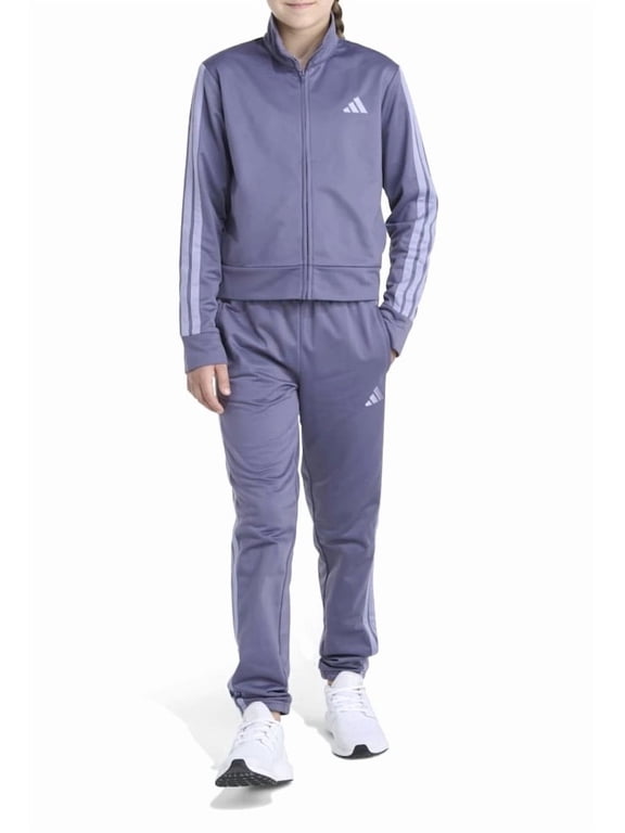 Girls 2-pc. Event Tricot Jacket & Joggers Set, Purple SIZE 14
