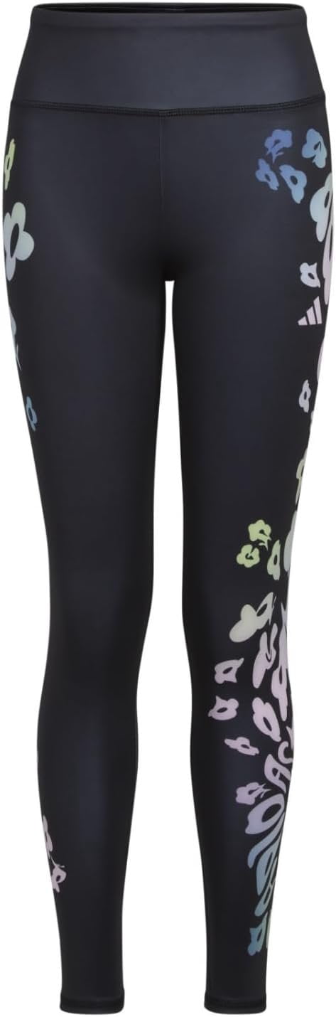 girls black adidas leggings