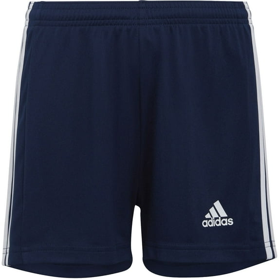 adidas Girls' Squadra 21 Soccer Shorts (Team Navy/White, XS)