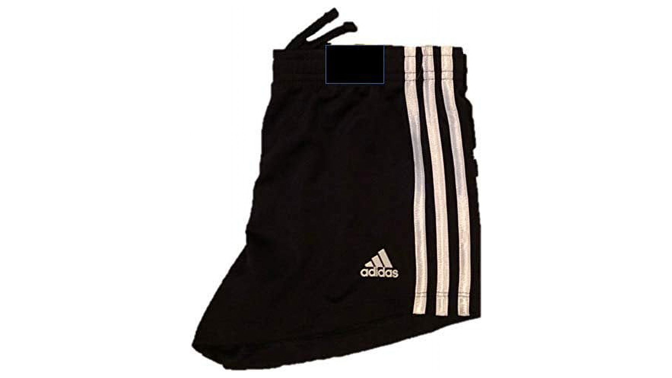 adidas Girls Youth Core Athletic Short Black, Small-7/8 - image 1 of 2
