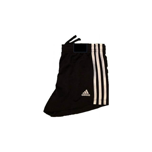 adidas Girls Youth Core Athletic Short Black, Small-7/8