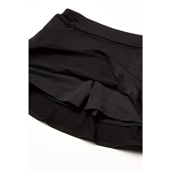 adidas Golf Kids Ruffled Skort (Little Kids/Big Kids) Black