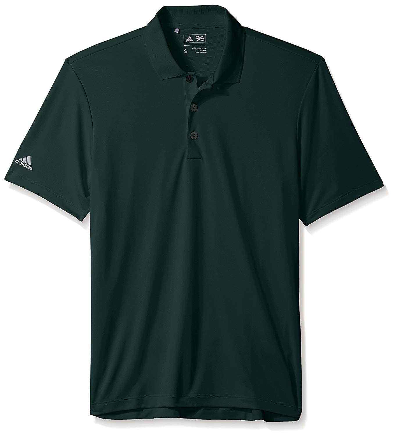 adidas Golf Men s ClimaLite Textured Short sleeve Polo Walmart