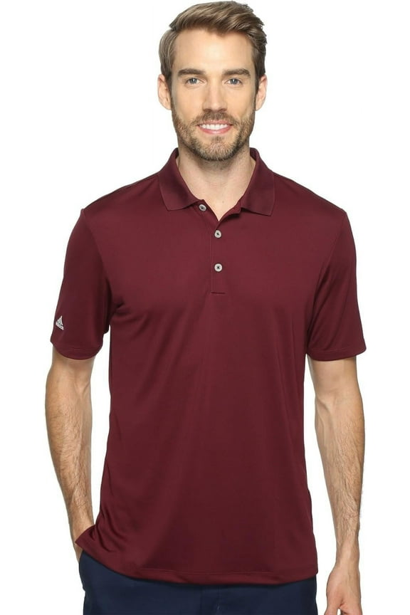 Golf Men's Performance Polo, Maroon, XX-Large
