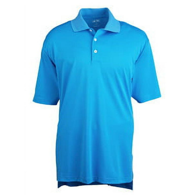 adidas Golf Men s climalite 3 Stripes Cuff Polo A76 Walmart