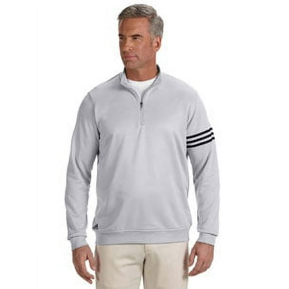 Adidas Golf-Mens Climalite 3-Stripes Pullover-A190