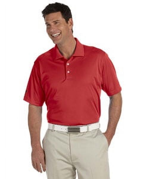 Adidas Mens Shirt XL Red Polo Primegreen Golf Tennis Athletic Lightweight  Casual