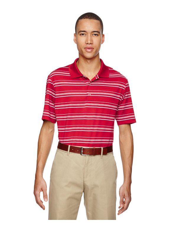 Golf Men's climalite® Classic Stripe Short-Sleeve Polo - BLACK/ MATRIX - M A119