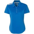 thumbnail image 1 of adidas Golf Womens 3-Stripes Shoulder Polo A235 -Bright Roy -M, 1 of 3