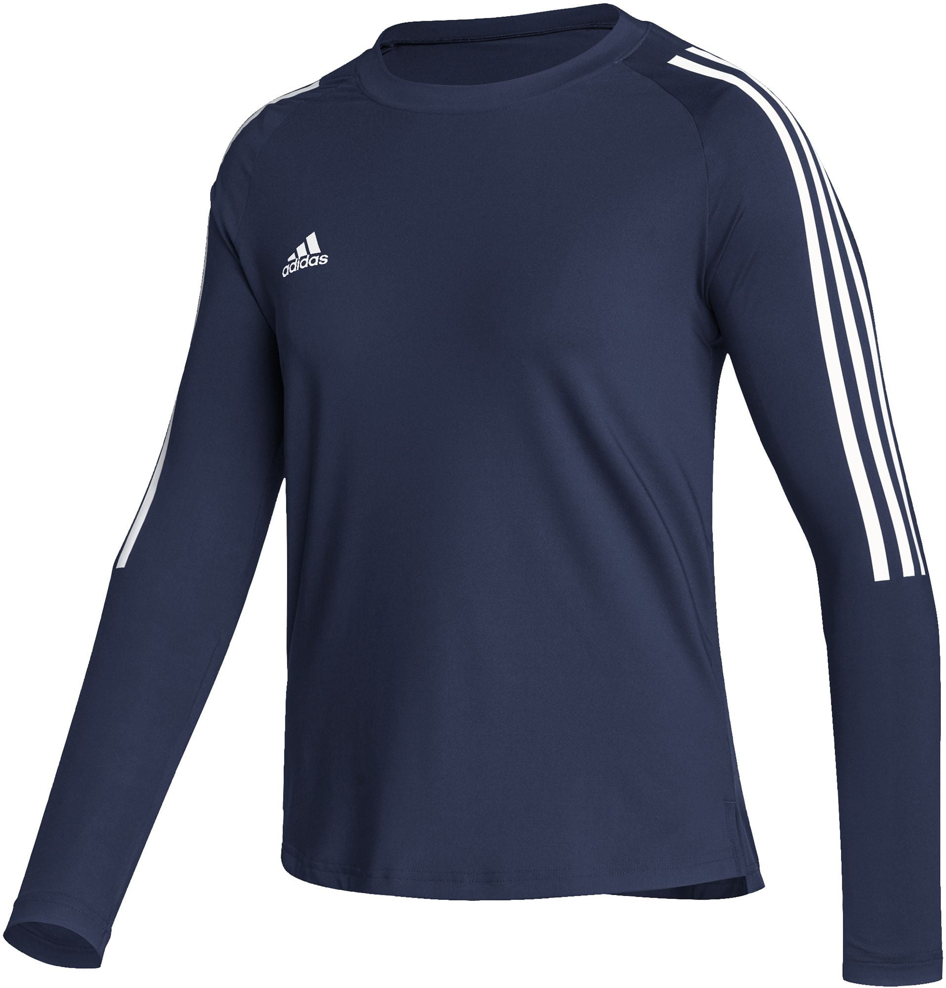 adidas HILO Long Sleeve Jersey (Team Navy Blue/White, L)