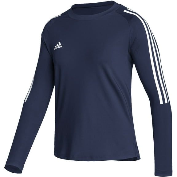 adidas HILO Long Sleeve Jersey (Team Navy Blue/White, S)