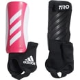 thumbnail image 1 of adidas Jr Tiro Match Shin Guards (White/Team Shock Pink, S), 1 of 2