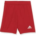 thumbnail image 1 of adidas Kid's Shorts Entrada 22 Athletic AEROREADY Drawstring Closure Bottoms, Red, 2XS, 1 of 5