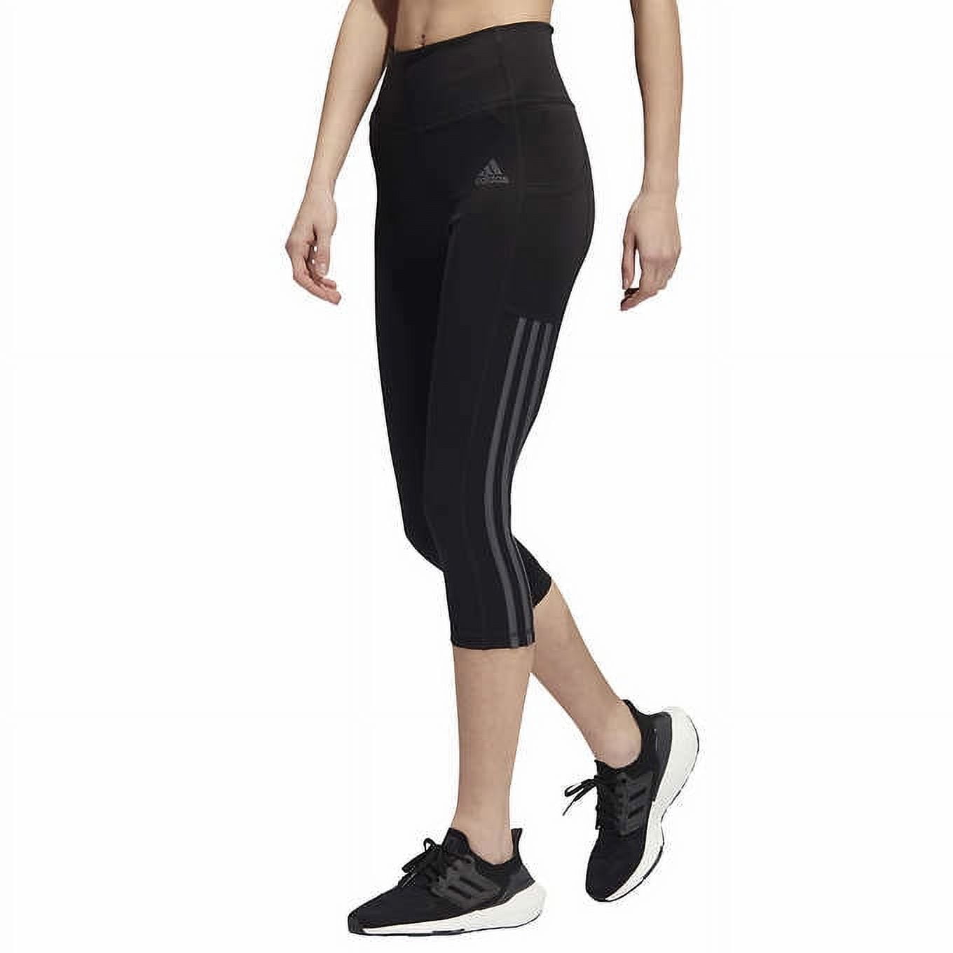 adidas Primegreen Ladies' High Rise 3/4 Capri Legging with AEROREADY ...