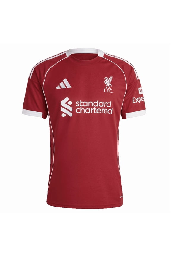 Liverpool FC 25/26 Men's Home Jersey (US, Alpha, XX-Large, Regular, Regular, Strawberry Red)