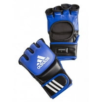 adidas MMA Leather Sparring Gloves, Blue