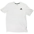 thumbnail image 1 of adidas Men's Designed 2 Move Feelready T-Shirt - White (Size: M), 1 of 2