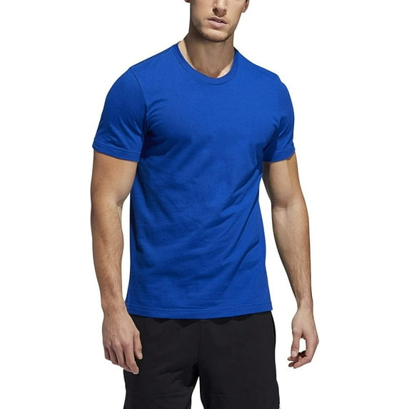 adidas Men's Amplifier Tee, Collegiate Royal, Small