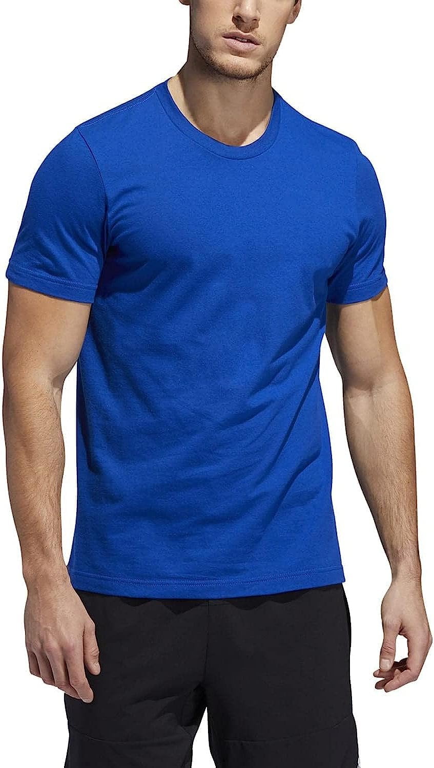 adidas Men's Amplifier Tee, Collegiate Royal, XX-Large