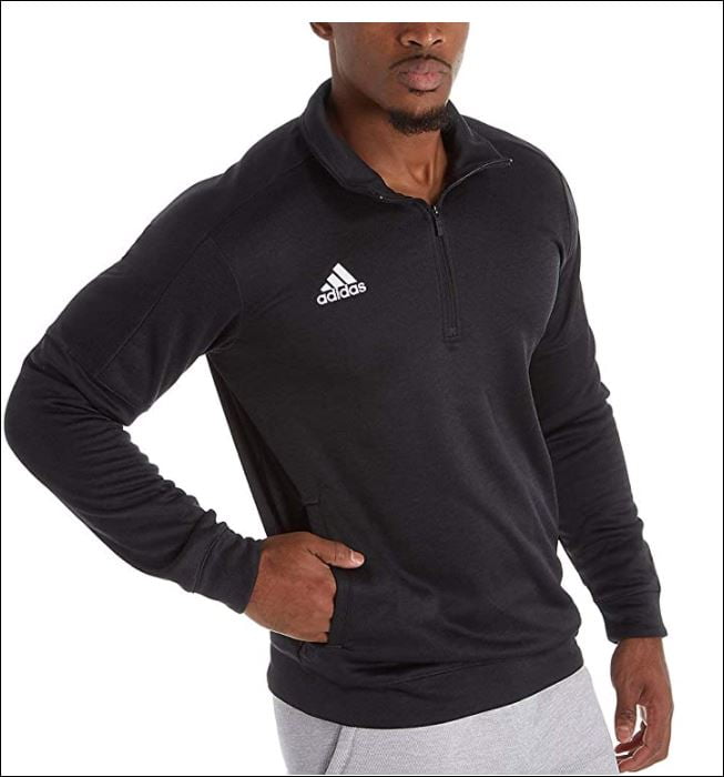 adidas Men's Athletics Team Issue 1/4 Zip Long Sleeve EXTRA LARGE ...
