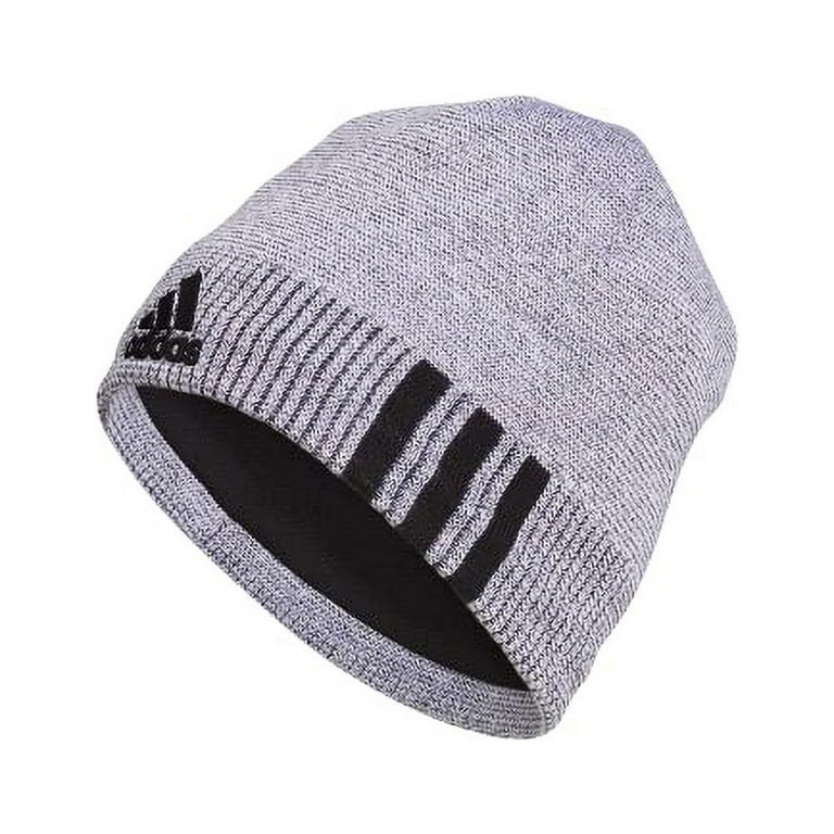 adidas Men s Creator 2 Beanie White Black Black Reflective One Size