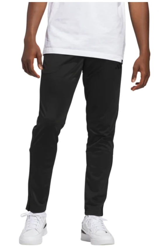 Men's Essential Tricot Track Pant (Medium, Black)