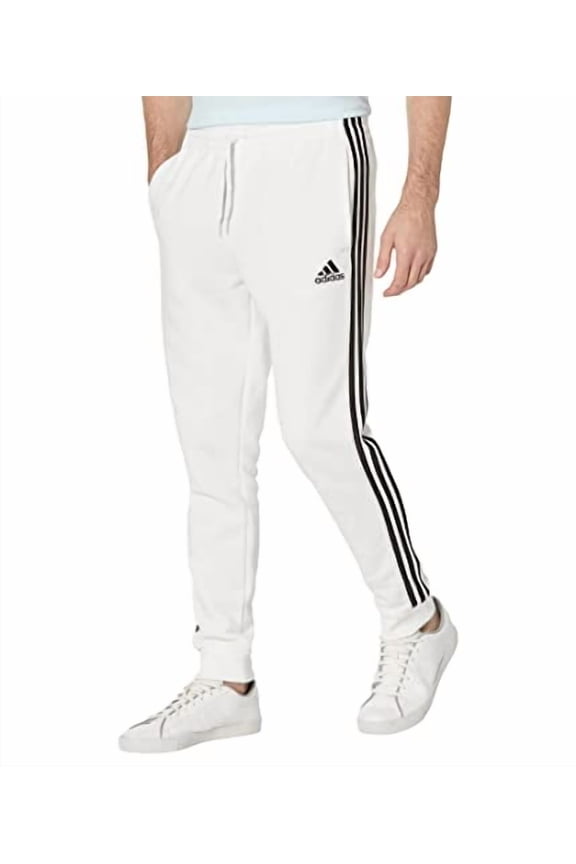 MEN'S ESSENTIAL SUPER SOFT JOGGERS - SIZE: MEN 2XL - WHITE