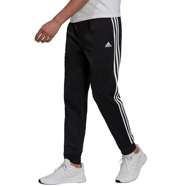 Men's adidas cotton striped jogger pants hot sale