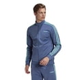 thumbnail image 1 of adidas Men's Essentials 3-Stripes Tricot Track Jacket, Crew Blue, Medium, 1 of 5