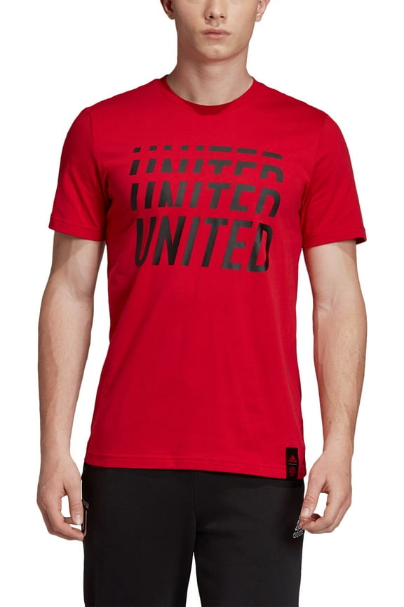 Men's Manchester United DNA Graphic Red T-Shirt