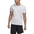 thumbnail image 1 of adidas Men's Own The Run Tee Core White/Reflective Silver Large, 1 of 6