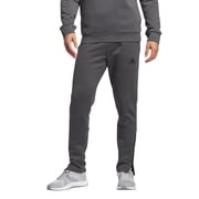 adidas Men s Regular Fit Zippered Ankle Openings Jogger - Gray Gresix, Small