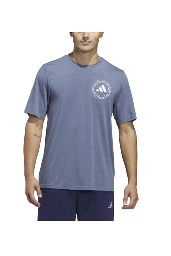 Men's Short Sleeve Graphic Tee Shirt (US, Alpha, Small, Regular, Regular, Blue (PRLOIN))
