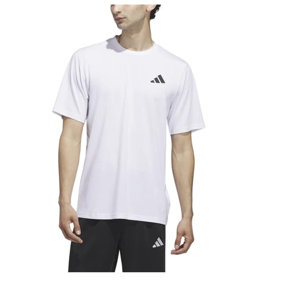 adidas Men's Short Sleeve Graphic Tee Shirt (US, Alpha, X-Large, Regular, Regular, White)
