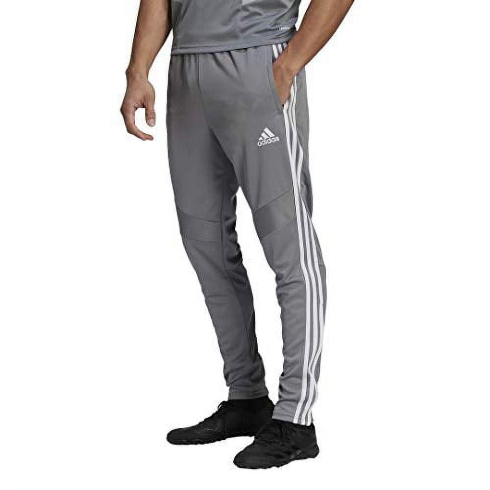 adidas Men's Size Tiro 19 Pants, Grey/White, 3X-Large/Tall 