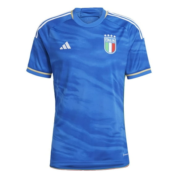 adidas Men's Soccer Italy 2023 Home Jersey (as1, Alpha, l, Regular, Regular) Blue