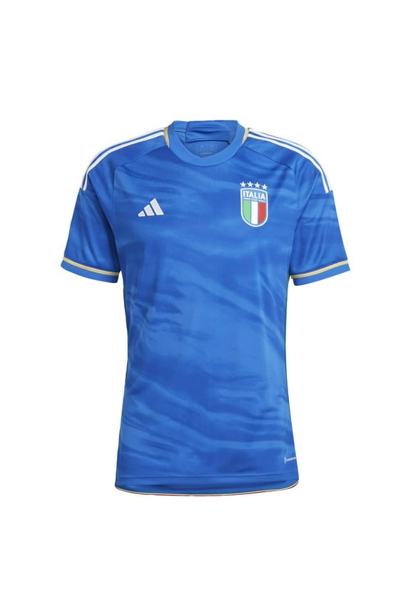 Men's Soccer Italy 2023 Home Jersey (as1, Alpha, l, Regular, Regular) Blue
