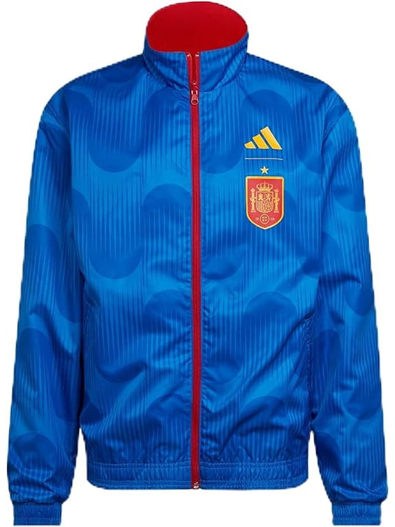 Men's Spain World Cup Anthem Jacket (as1, alpha, l, regular, regular, Large)