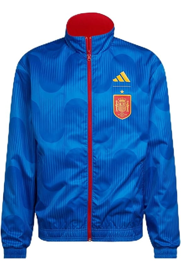 Men's Spain World Cup Anthem Jacket (as1, alpha, x_l, regular, regular, X-Large)