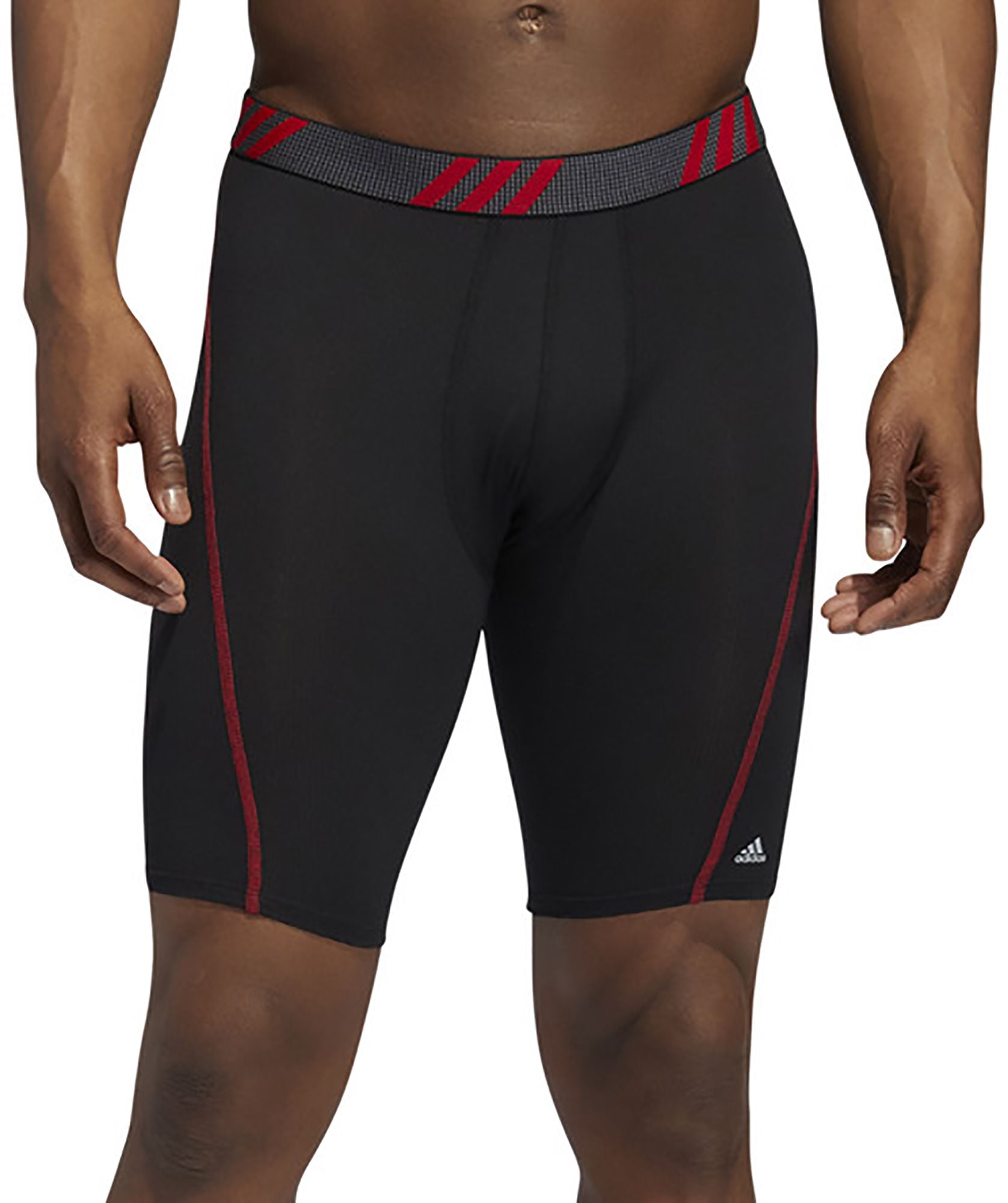 ATHLETIC BRIEFS SCARLET/WHITE SIZE 32