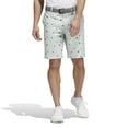 thumbnail image 1 of adidas Men's Standard Ultimate365 Alloverprint 9 Inch Golf Shorts, Linen Green, 40, 1 of 3