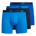 thumbnail image 1 of Adidas Men's Stretch Cotton Boxer Brief Underwear 3-Pack XXL, 1 of 7